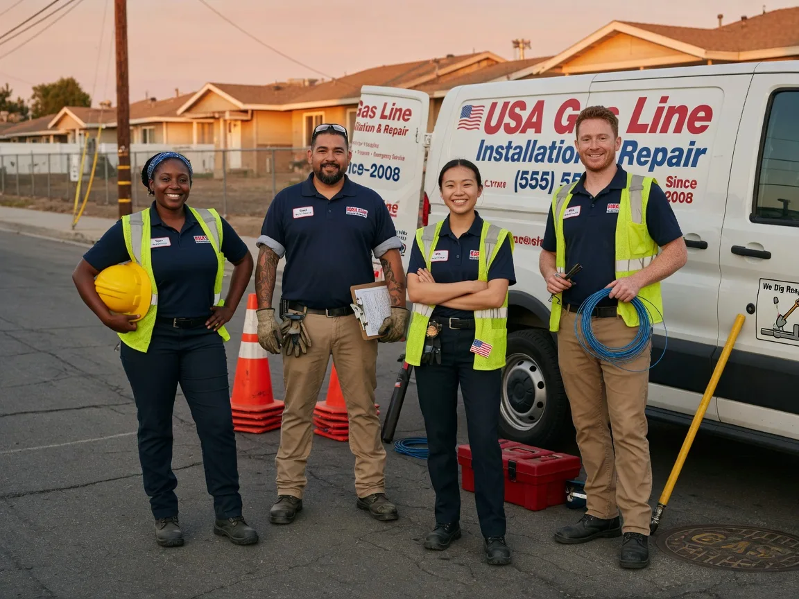 Gas Line Installation company in Cowen, WV